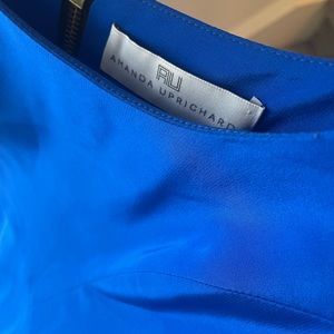 Amanda Uprichard royal blue dress